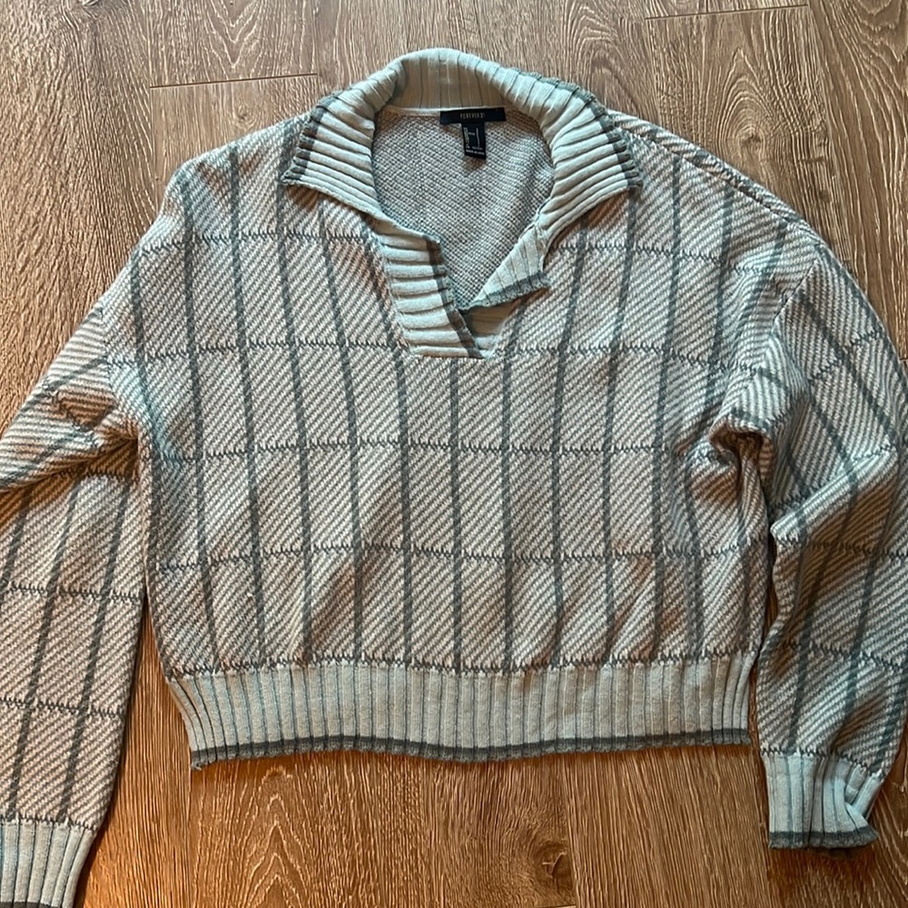 Blue sweater